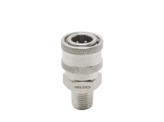 MTM HYDRO Stainless Steel Coupler 1/4" MPT 24.0062