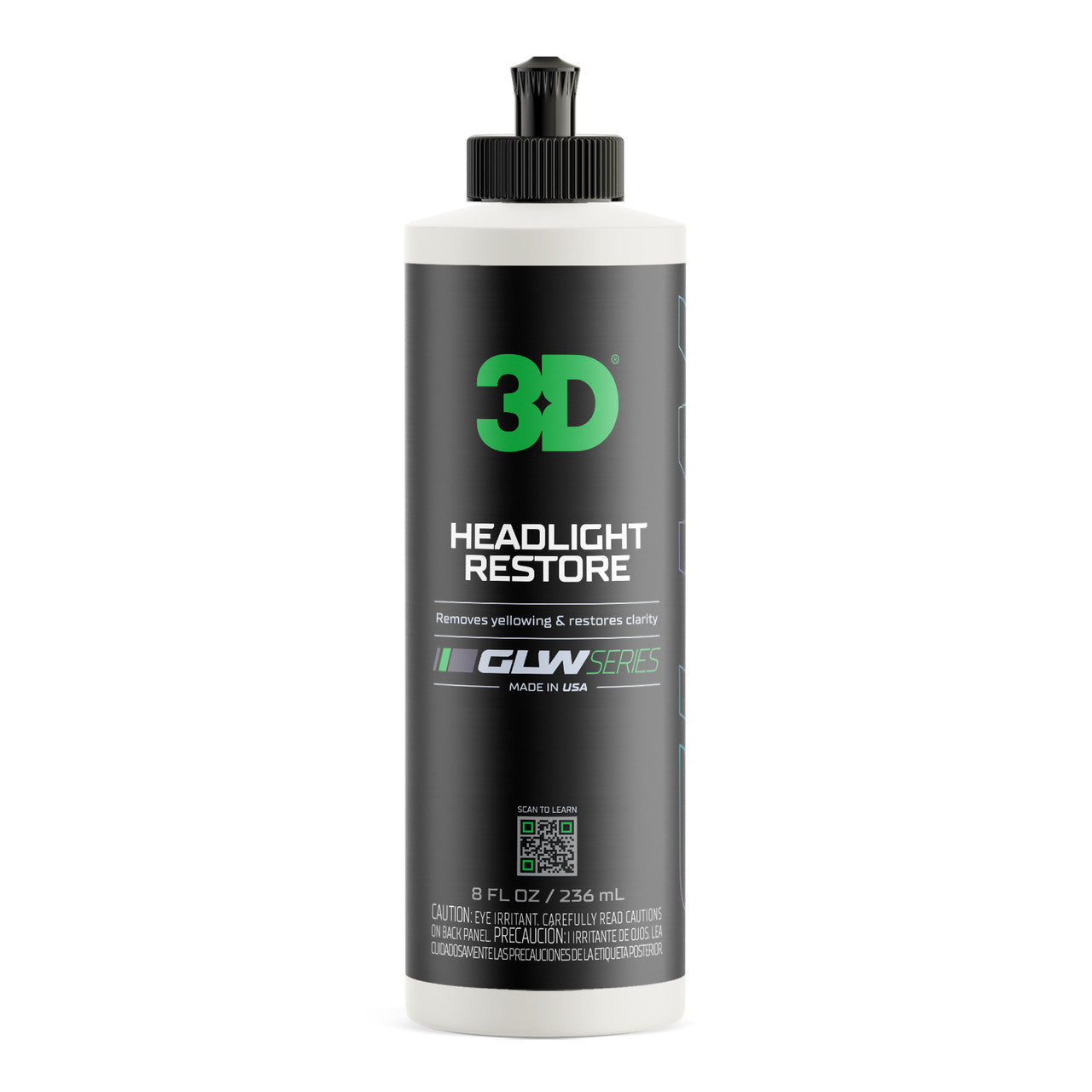 3D GLW Series Headlight Restore 8oz
