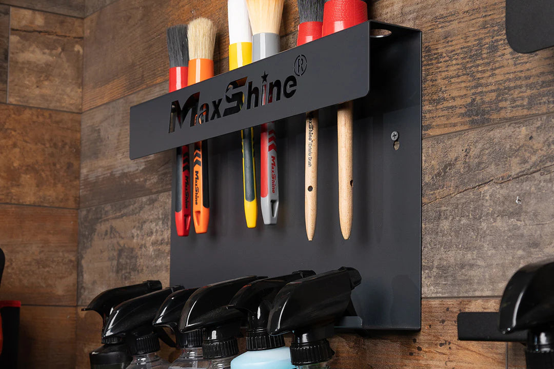 Maxshine  Wall Mount Tool Holder | Brush and Trigger Bottle Holder