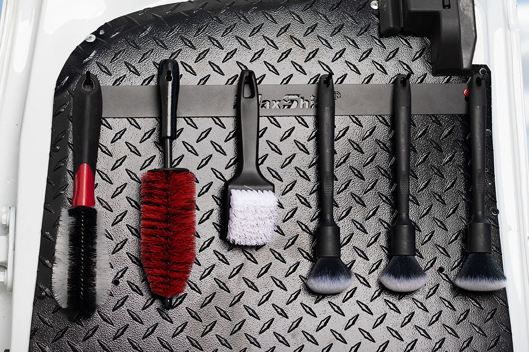 Maxshine Wall Brush Holder | Detailing Brush Hanger - 6 Brushes