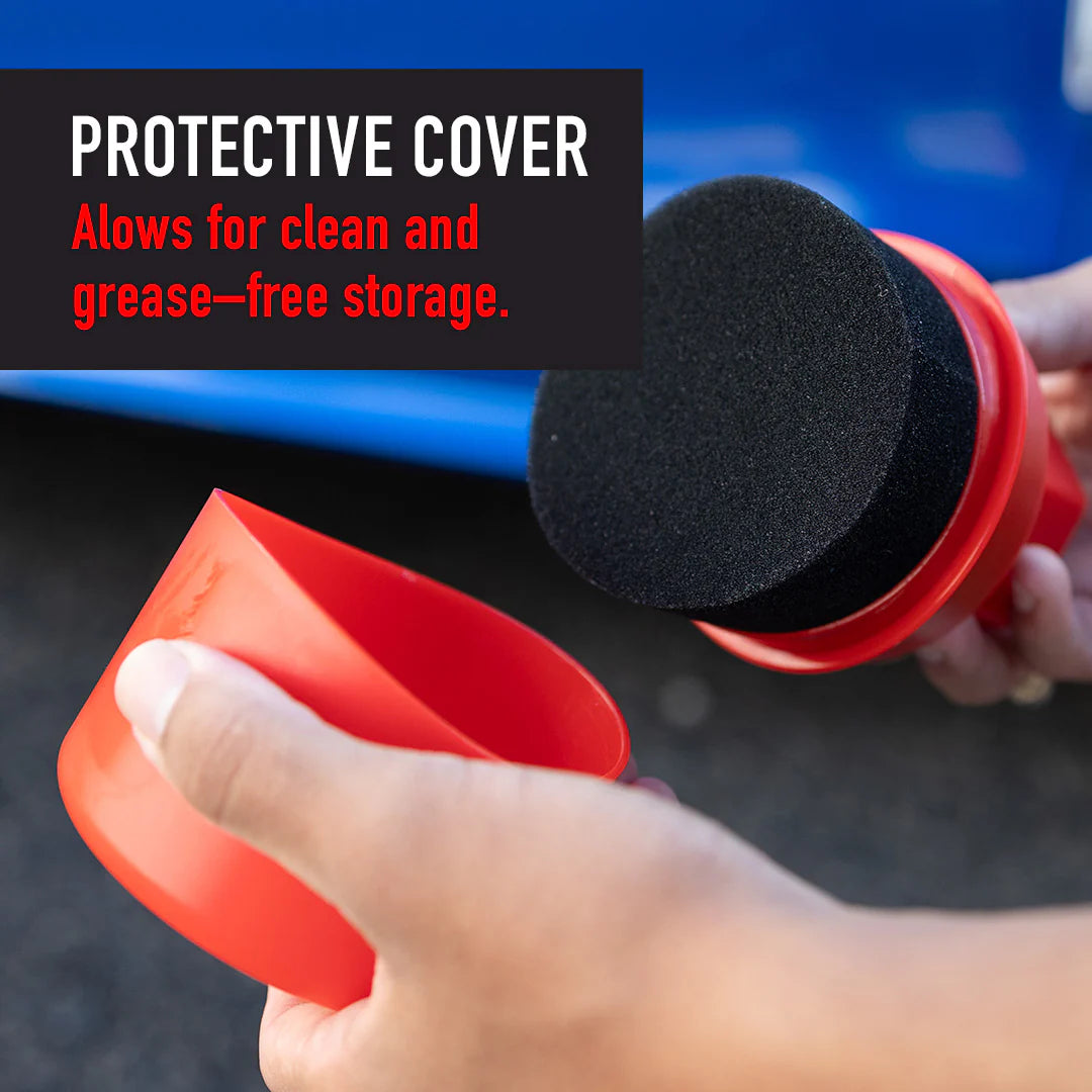 Maxshine  Tire Shine Applicator | Dressing Applicator with Cover