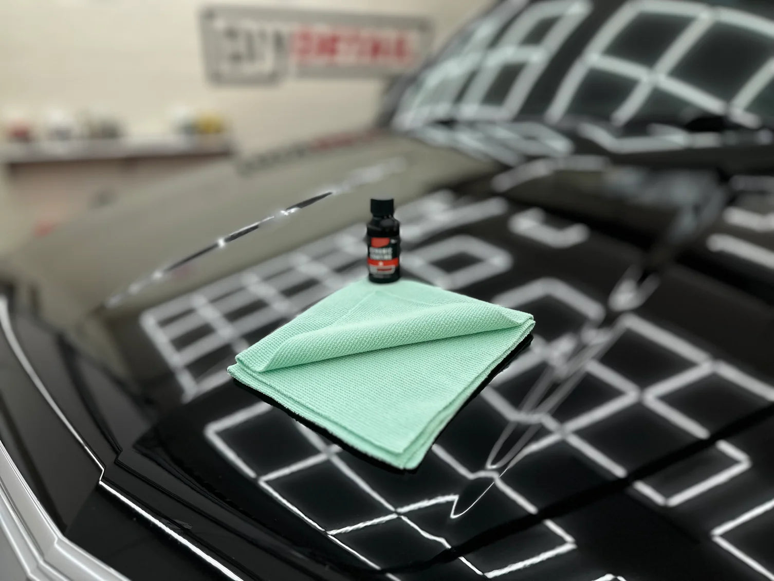 DIY Detail Coating Leveling Towel