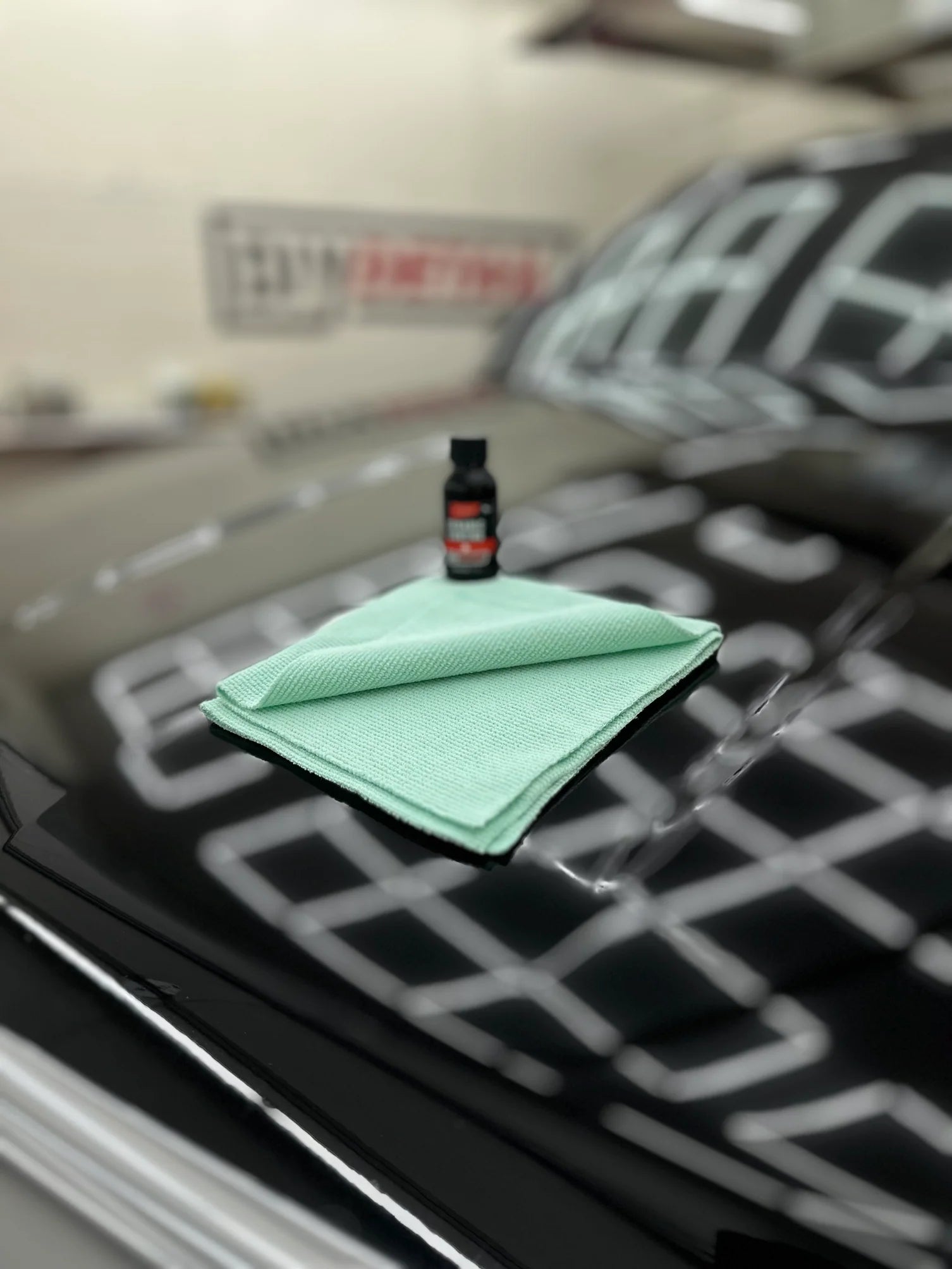 DIY Detail Coating Leveling Towel