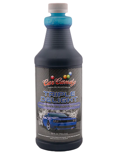 CarCandy Triple Delight Blue Foam Polish Soap - Quart | Gallon