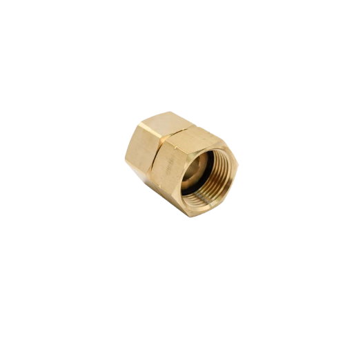 AR Blue Clean Brass Garden Hose Adapter